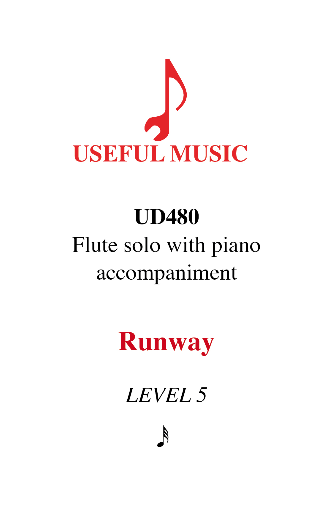 Runway - flute with piano accompaniment