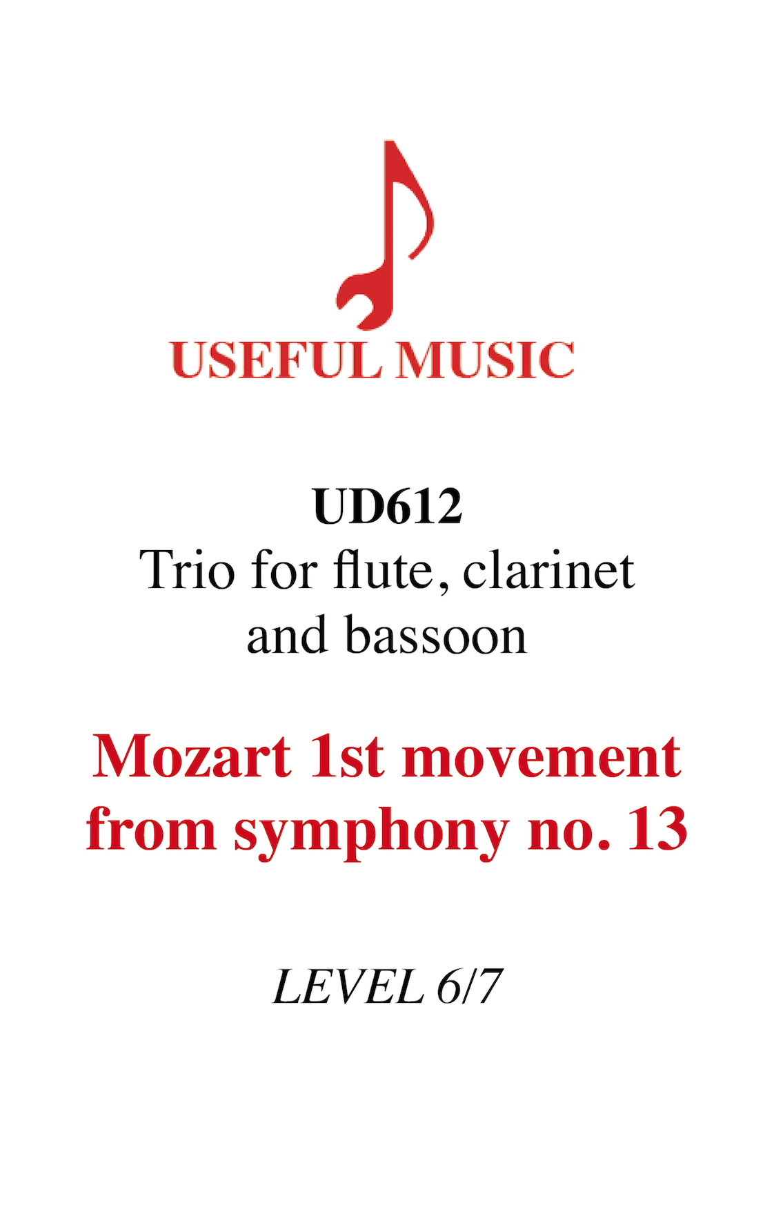 Mozart – 1st movement from Symphony no.13
