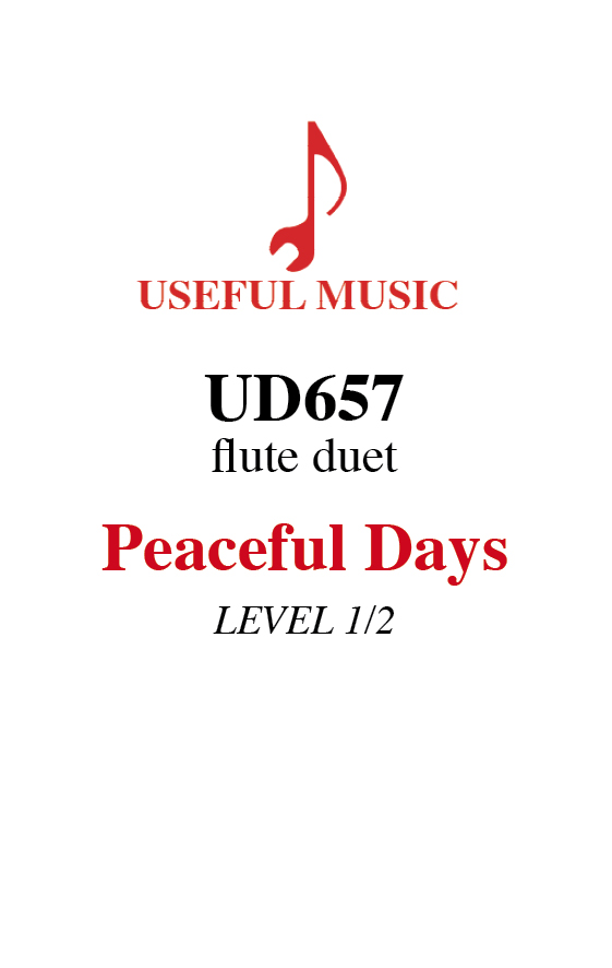 Peaceful Days - Flute duet