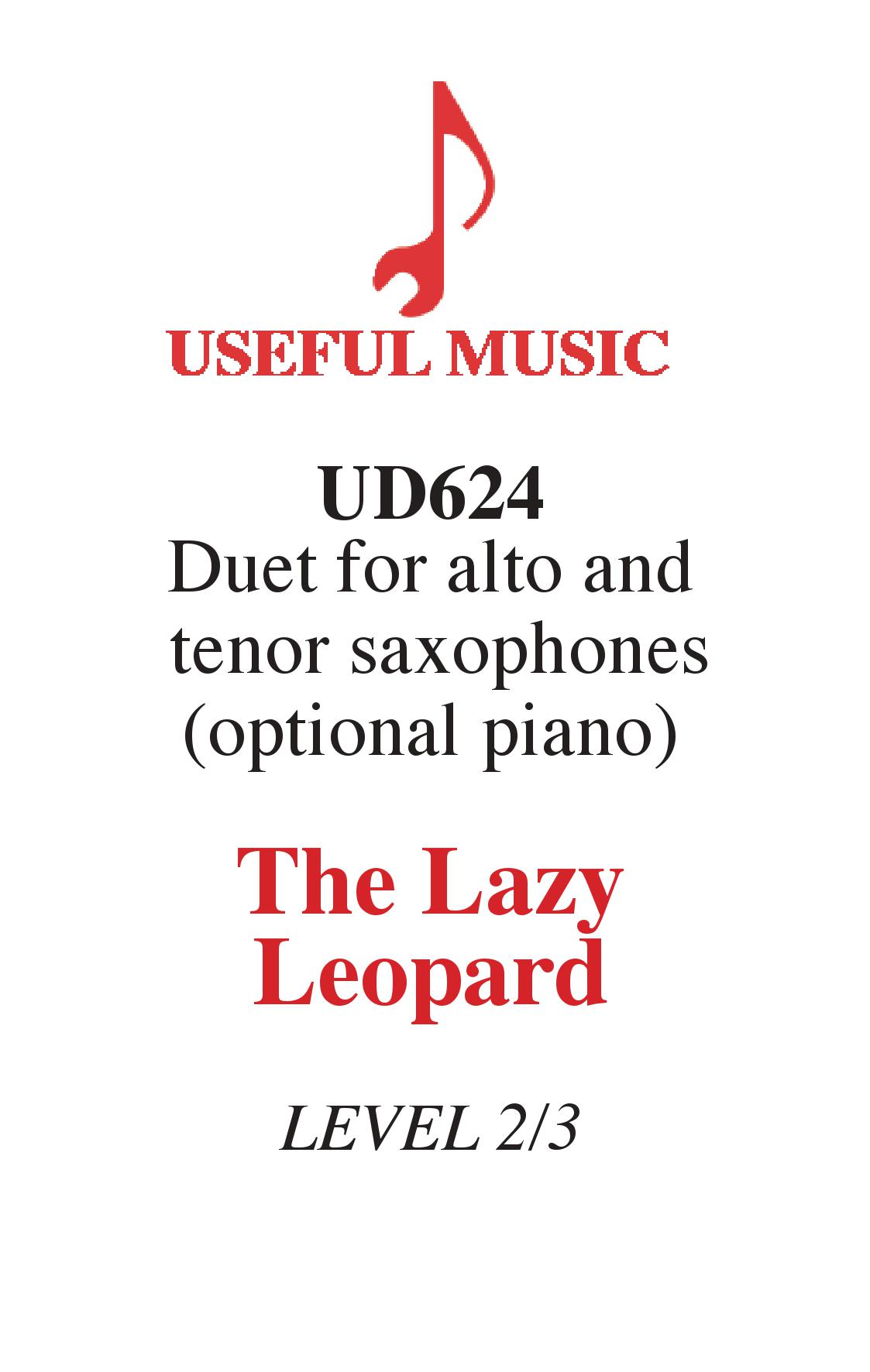 The Lazy Leopard - saxophone duet