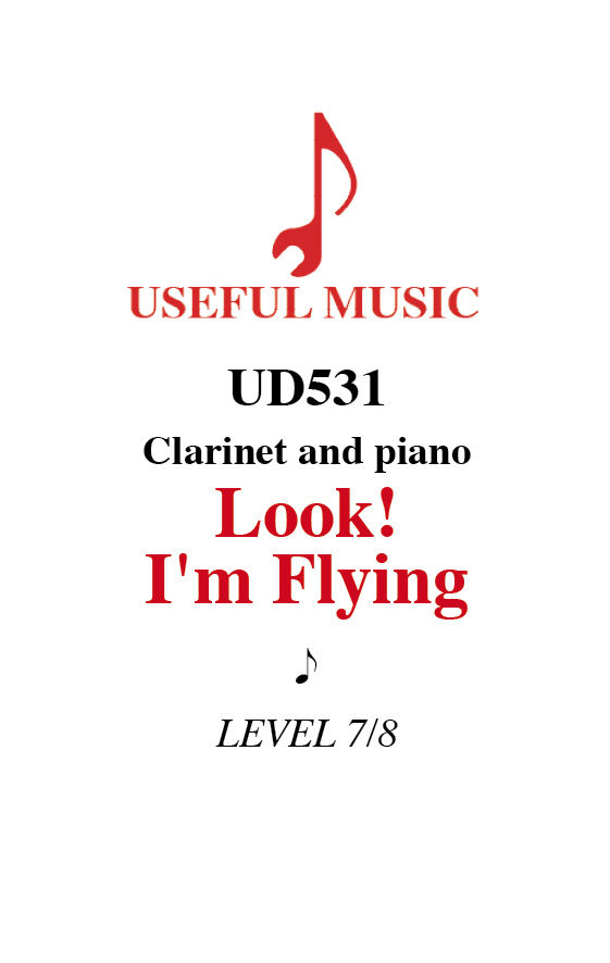 Look I'm Flying - Clarinet with piano accompaniment