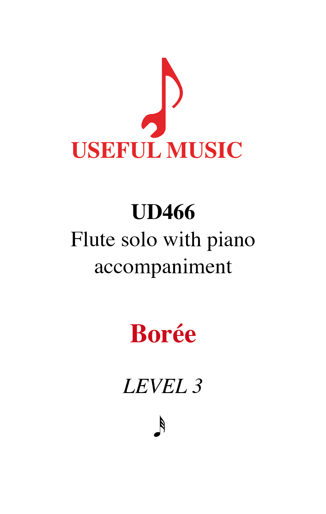 Boree - flute with piano accompaniment